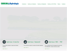 Tablet Screenshot of carolinahydrologic.com